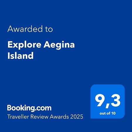 Explore Aegina Island Vathikoilon Exteriör bild